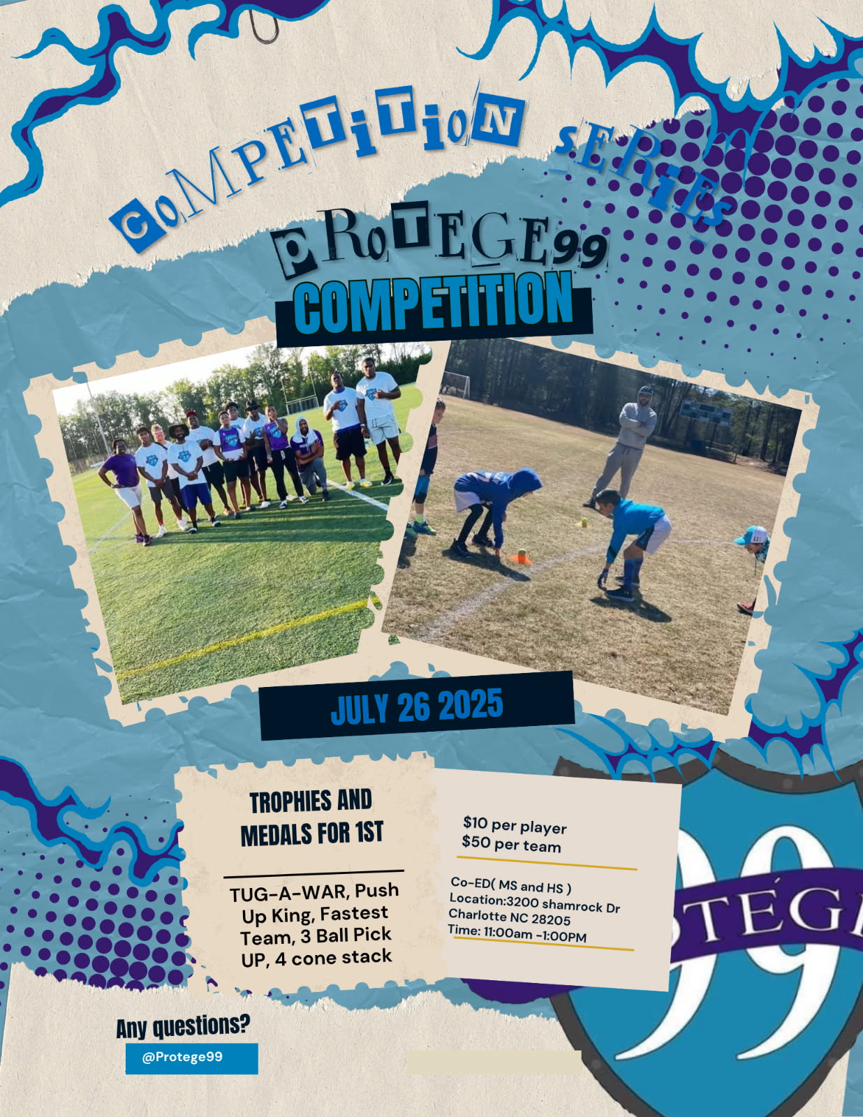 Protege99 Competition Series 2025 Flyer